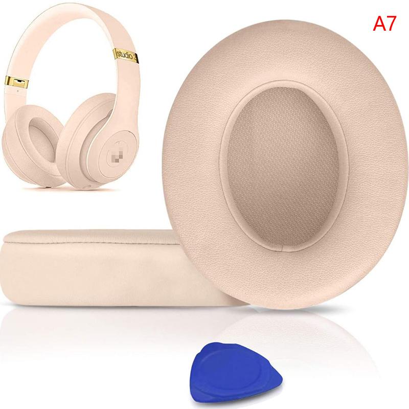 Профессиональные сменные амбушюры, амбушюры, совместимые с проводными/беспроводными наушниками Beats Studio 2.0 и 3, из мягкой протеиновой кожи