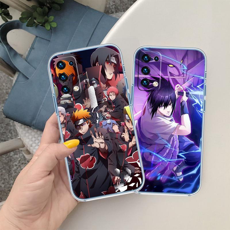 Anime Naruto Uzumaki Transparent Phone Case for Samsung Galaxy A04 A04S A14 A23 A34 A54 M23 M33 M52 M53