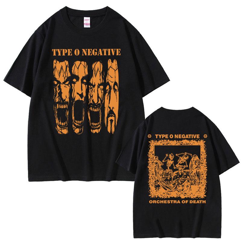 Модная футболка с изображением рок-группы Type O Negative "Подвешенная в сумерках" Мужская Женская Летняя Повседневная Футболка Мужская Винтажные Топы Футболки