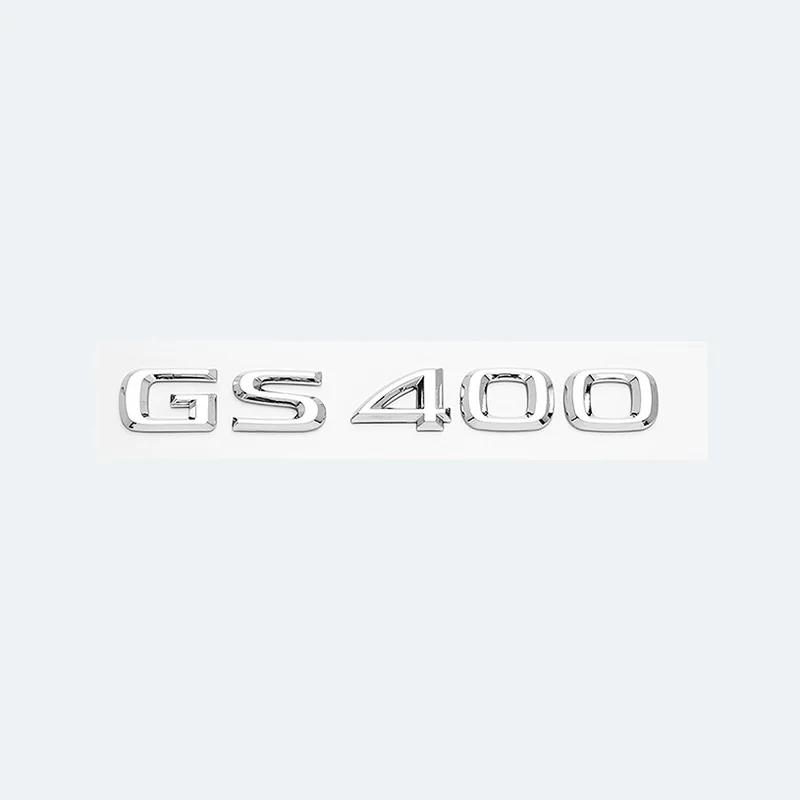 Chrome Black 3D Letters GS200t GS250 GS300 GS400 GS460 GS450h Emblem Car Trunk Logo Sticker Accessories For Lexus GS Series