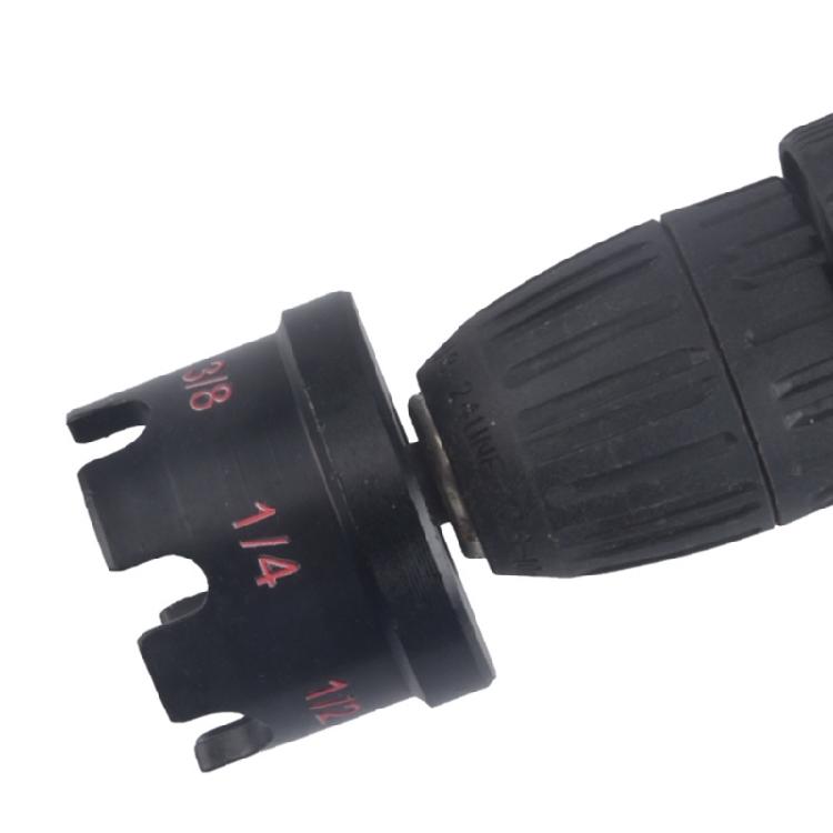 Quick Release Nut Disassembly Tool Drill Bit Socket with Aluminum Construction for Enhancing Durability and Lightness