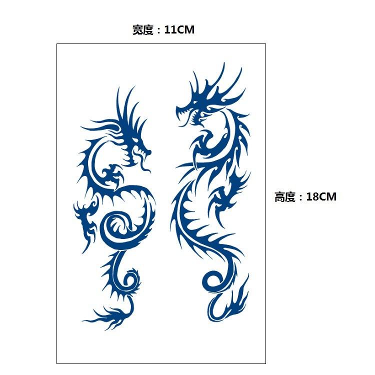 Xinyao Herbal Постепенное изменение Интернет-знаменитости Не отражают свет в течение длительного времени Не отваливаются Водонепроницаемая наклейка для татуировки Наклейка