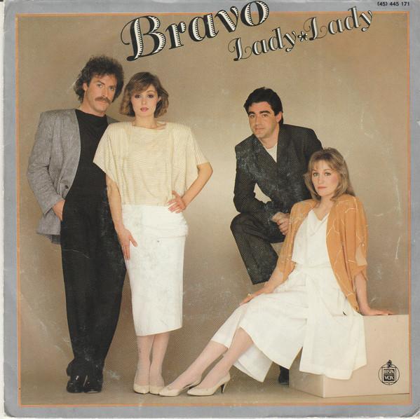 7-дюймовая пластинка BRAVO Lady Lady 445171 Hispavox 1984 Испания Поп Б/у