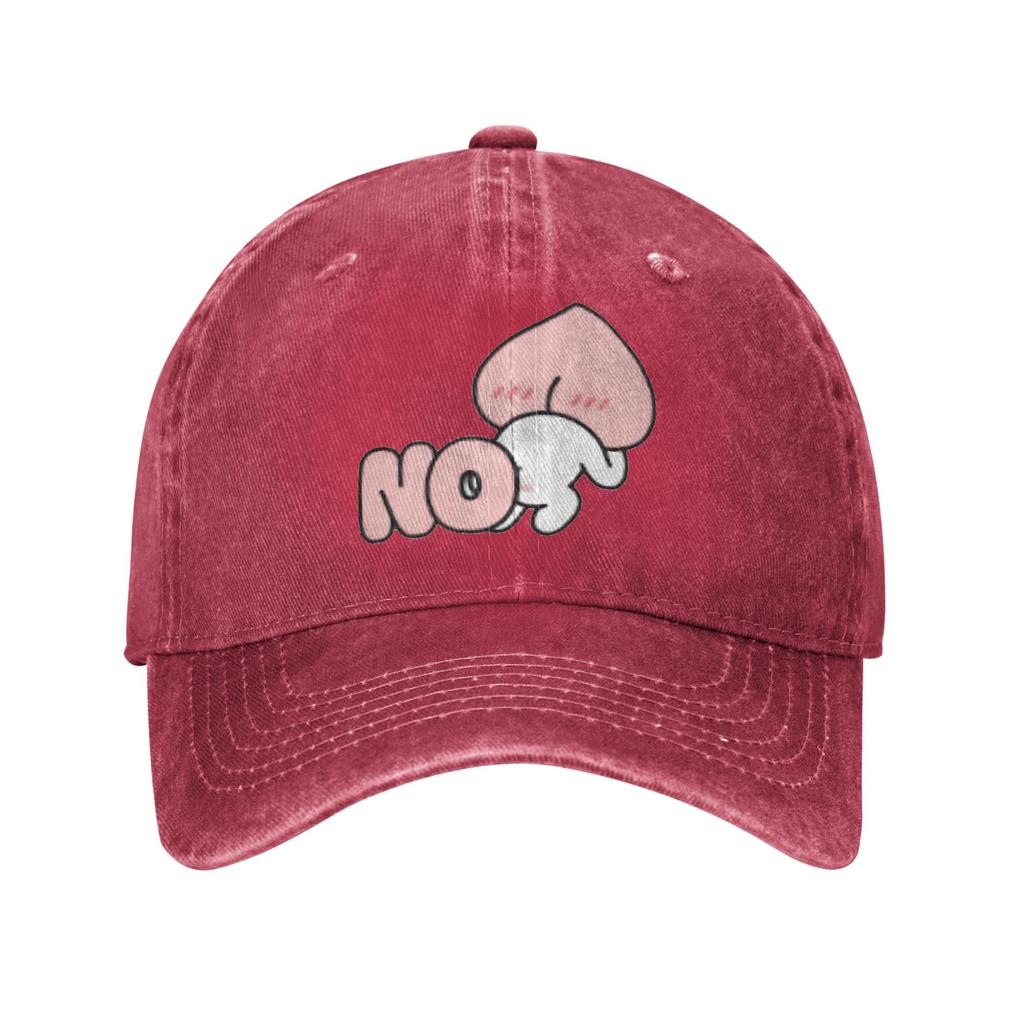 Washed Baseball Cap Apeach kakao friends Summer Trucker Hat For FeUnisex Unisex Streetwear Outdoor Gym Sun Snapback Cap