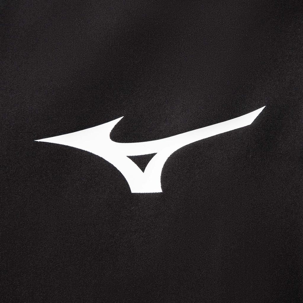 Mizuno X Oarism Коллаборация Свободный крой Ретро Футболка Капитан Кук Унисекс Футболки Обсидиан-Черный K2CC53Y1