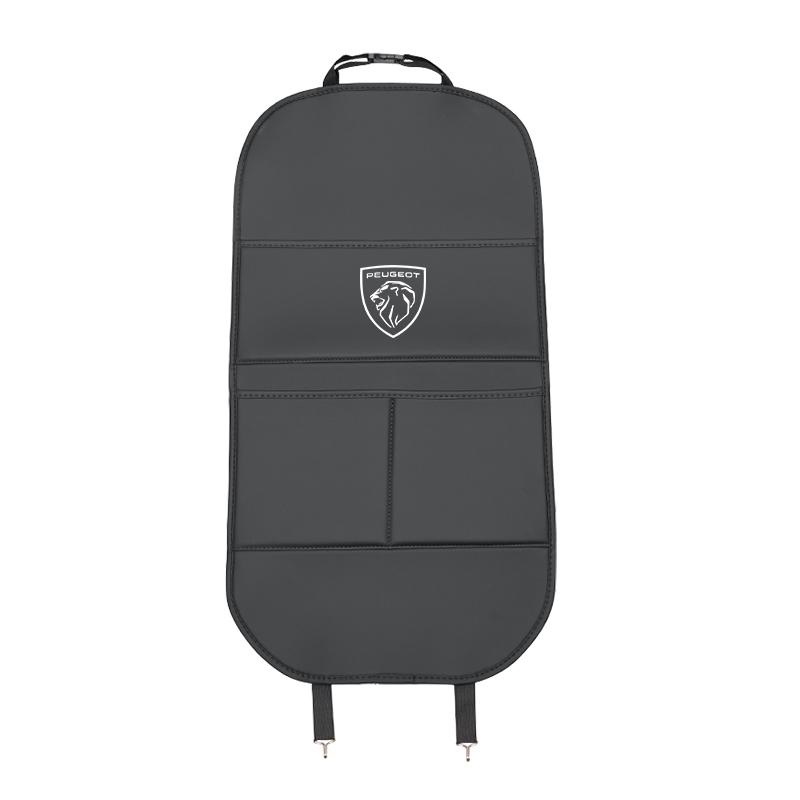 Peugeot Car Seat Back Protector Storage Bags Cover For Peugeot 206 307 308 3008 207 208 407 408 4008 508 2008 5008 301 205 106 6RQ