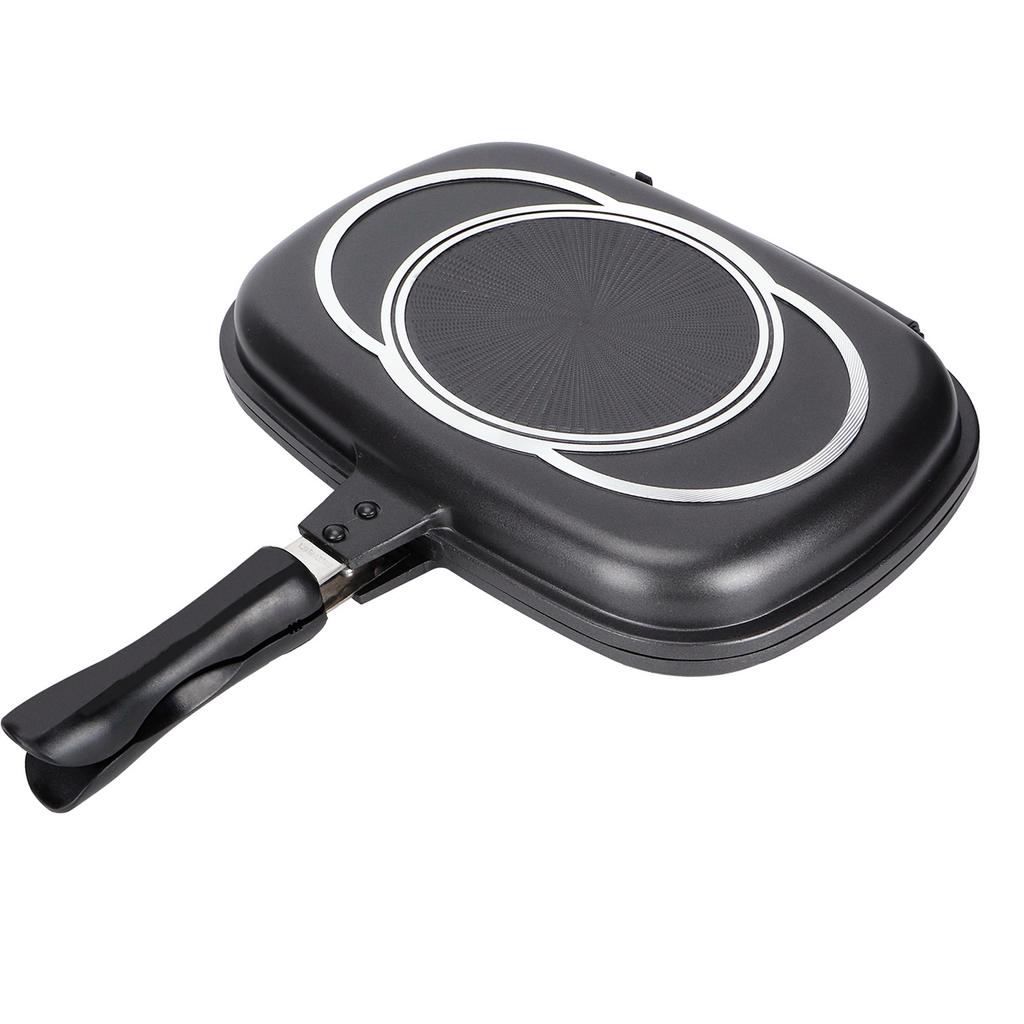 32см Двойной?Сковорода с двумя сторонами Инструмент для приготовления барбекю Посуда для дома Аксессуары для кухни на открытом воздухе