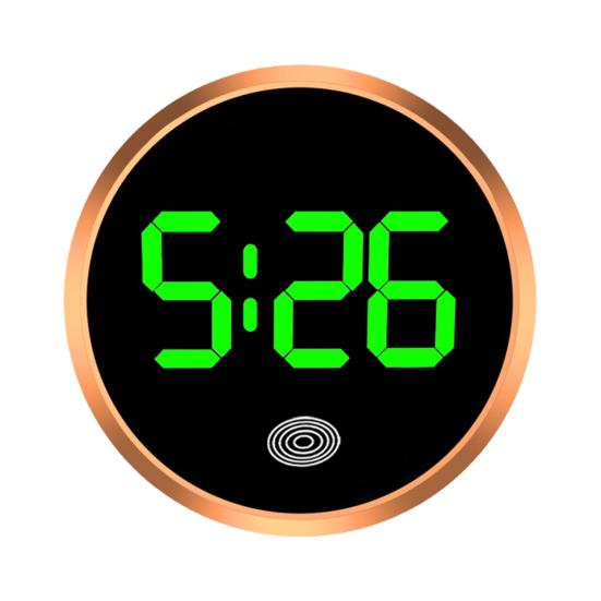 Автомобильные цифровые часы на приборной панели, автомобильные часы со светодиодным дисплеем времени, сенсорные часы для автомобиля, наклейка на часы для приборной панели автомобиля