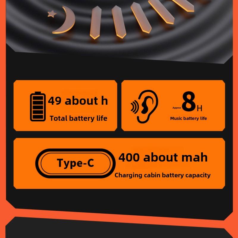 New Sports Bluetooth Headset Open OWS Bone Conduction Concept Air Conduction Does Not Reach The Ears