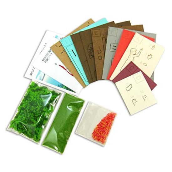 Sankei Studio Ghibli Mini из серии Poppy Hill Sea Daily Routine Paper Craft Non-Scale MP07-77