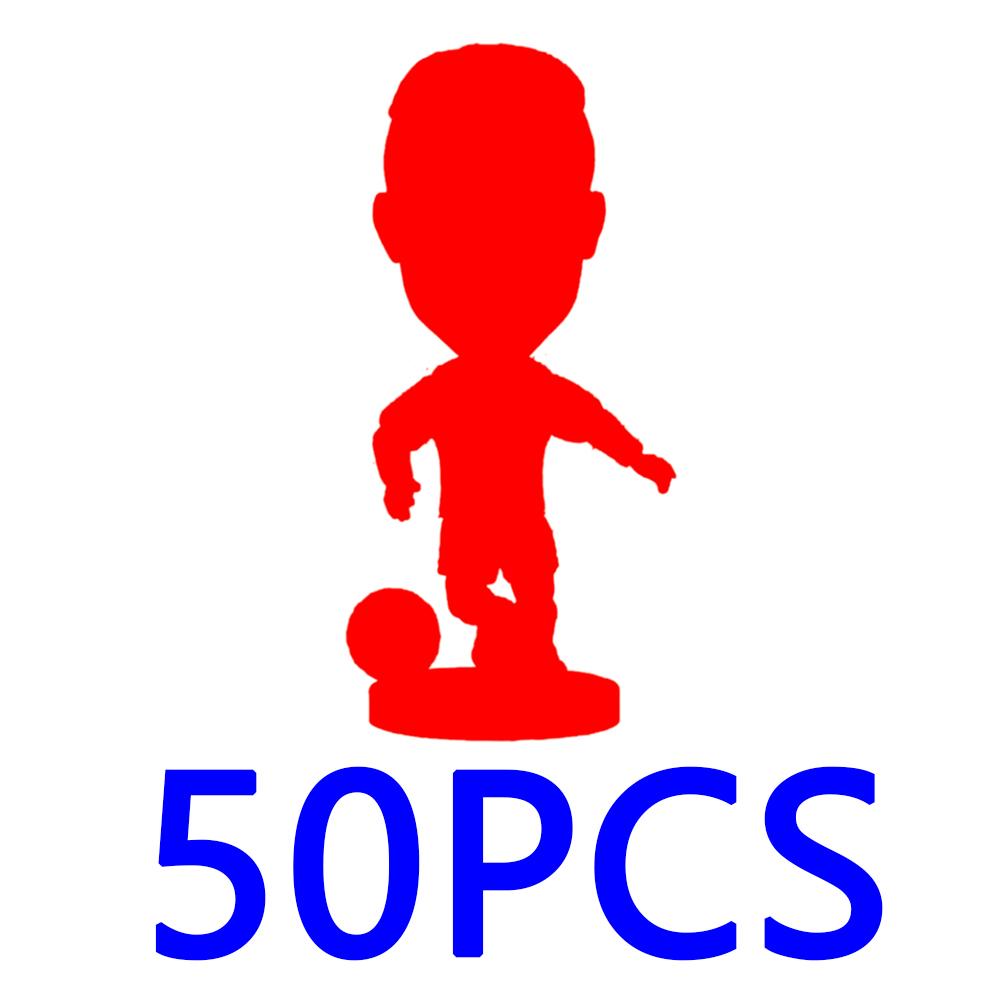 10Pcs 35Pcs 50Pcs 80Pcs/Lot Soccerwe 6.5Cm Height Dolls Toy 2.5Inch Figurine (Mixed Order)