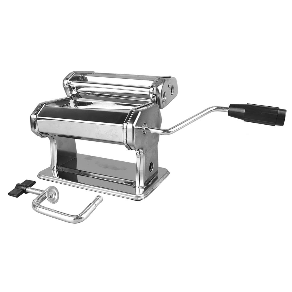 Hand Crank Noodle Machine Stainless Steel Dough Roller Pasta Maker 7 Thickness Settings 0.5?2.5mm