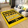 3D Cartoon Game Gamer Zone Controller Area Rug,Carpet Rug for Living Room Bedroom Sofa Decoration,Child Play Non-slip Floor Mat