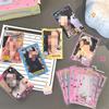 20Pcs Korean INS Cute Cartoon Puppy Transparent Frame Card Film Kawaii Kpop 3-inch Photo Card DIY Packing Decorative PVC Pocket