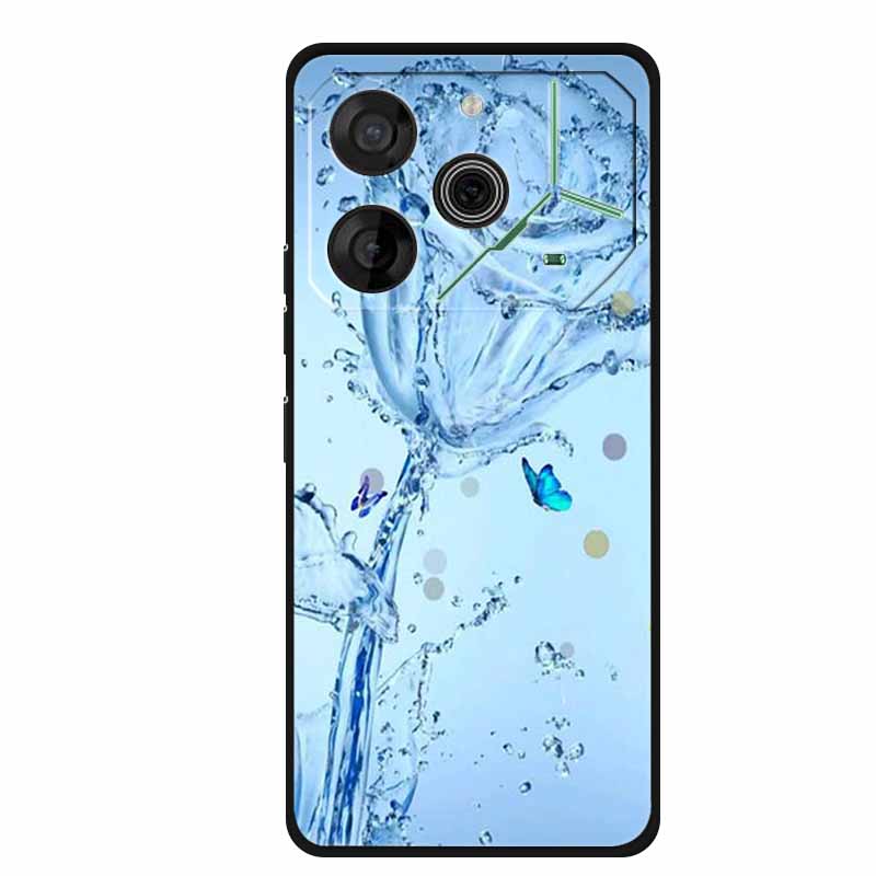 Чехол для Tecno Pova 6 Neo Животные ТПУ Мягкий Силикон Задняя Крышка Чехлы для Телефона для Tecno Pova 6Neo 6.78" Ударопрочный Волк Крутой funda