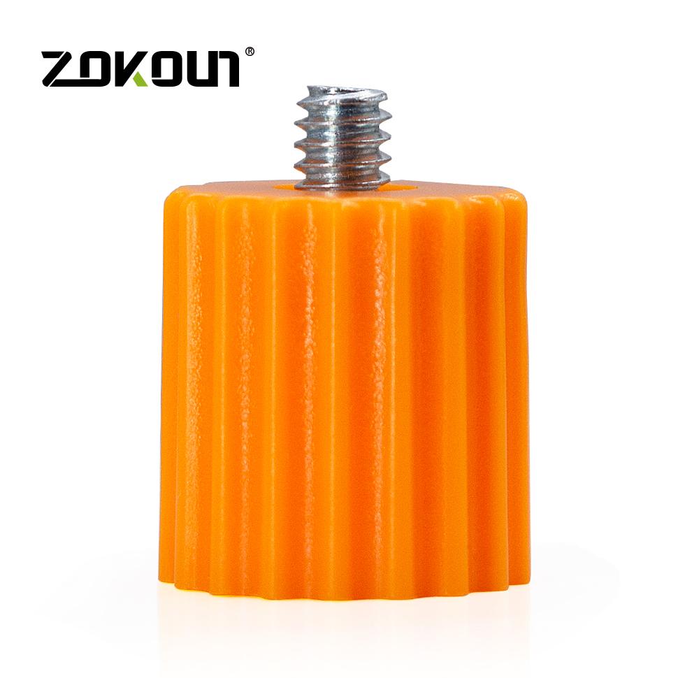 ZOKOUN Переходное соединение с внутренней резьбы 5/8 дюйма на 1/4 дюйма для лазерного дальномера с резьбой 1/4 дюйма и штатива 5/8 дюйма.