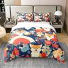 Fox Duvet Cover Sets for Kids Teens Quilt Covers Lightweight Down Room Decor Queen King Size 2 Pillowcase 1 Duvet Cover No Quilt