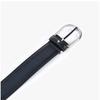 Montblanc 123888 Horseshoe Black Blue Shiny Reversible Belt