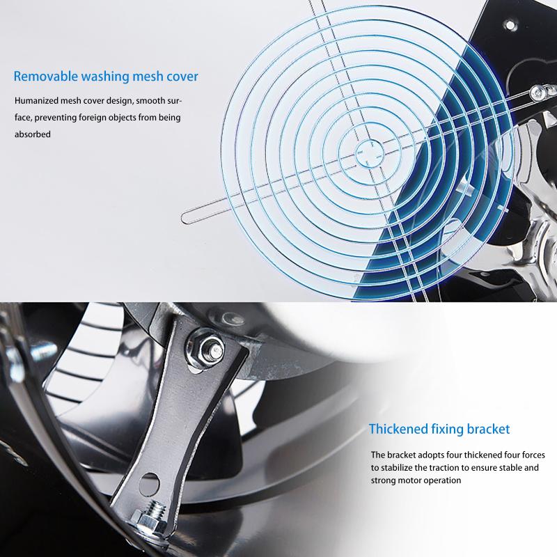 4 Inch 6 Inch Exhaust Fan Ventilation Fan Exhaust Ventilation Fan For Warehouses Factories Garageskitchens