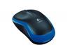 Эргономичная беспроводная мышь Logitech M185 — точное управление курсором в синем цвете