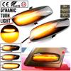 2Pcs Durable Side Easy Installation Mirror Indicator Portable Waterproof Dynamic LED Turn Signal Indicator