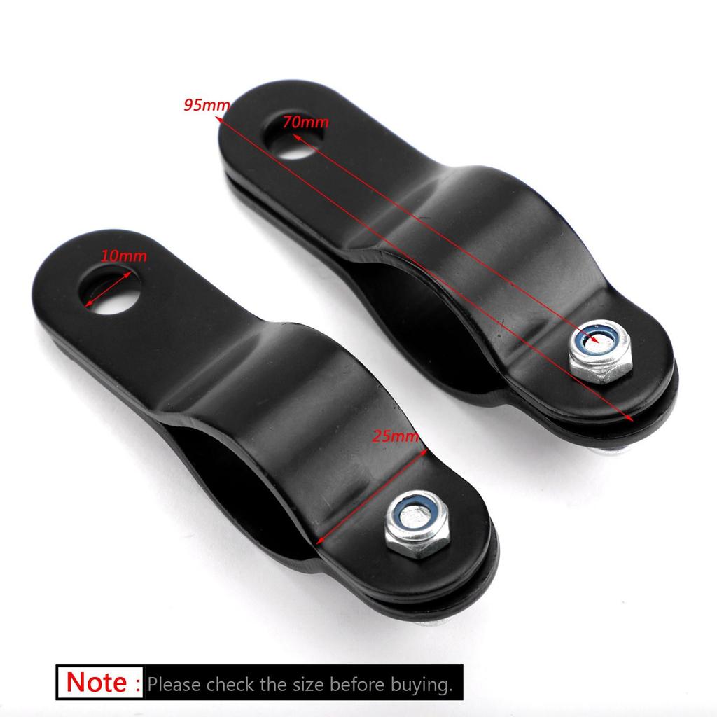 30-35 мм Черный Регулируемый Мотоциклетный Бугель Лайт Крепление для Противотуманной фары Кронштейн Зажим