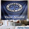 Custom Name Cruzeiro Esporte Club Crest Printed Tapestry, for Bedroom,Livingroom, dormitory, Large Wall Decor, Fabric Decor Fan Birthday Gifts