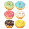 NUOLUX 6 Pieces Donut Realistic Donut Donut Squishy Food Pan Models for Party Home Dollhouse Food Props for Display Models, Donuts, Floats,