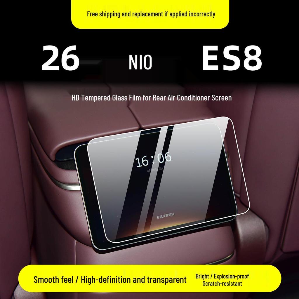Nio ES8 Navigation Screen Protector & Rear AC Mod Kit