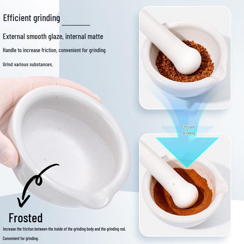 Керамическая и нержавеющая сталь ступка с пестиком, набор