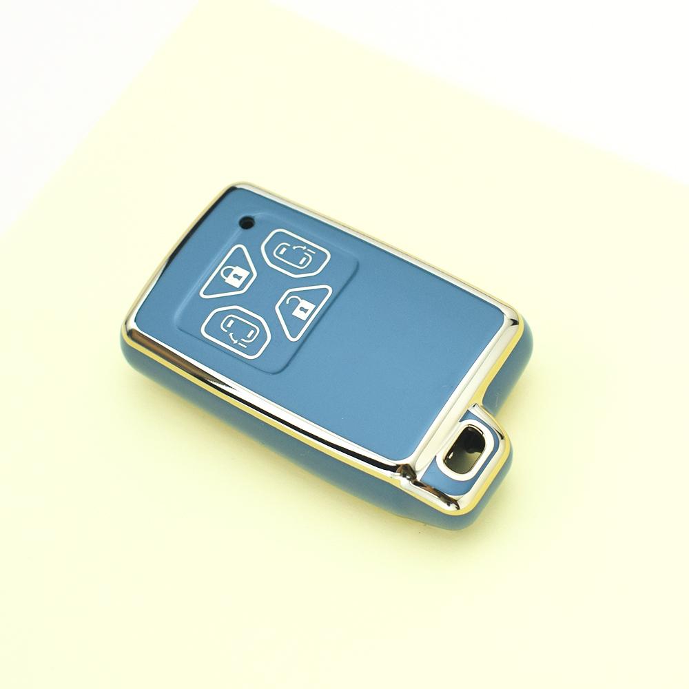 Модный ТПУ Чехол для Пульта Ключа Бесключевого Доступа для Toyota Noah Voxy Alphard Vellfire Previa Estima Isis Чехол-Крышка для Ключа Автомобиля 4/5 Кнопок