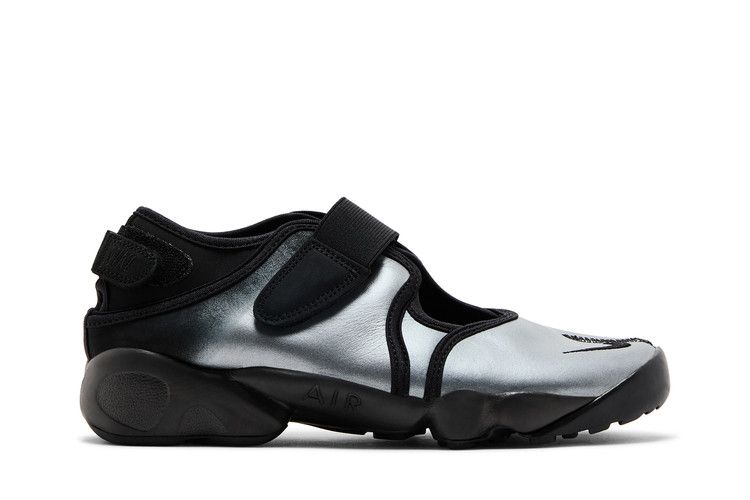 Women's Sneakers Nike Air Rift LTR Metallic Silver (Women's) Metallic Silver/Black