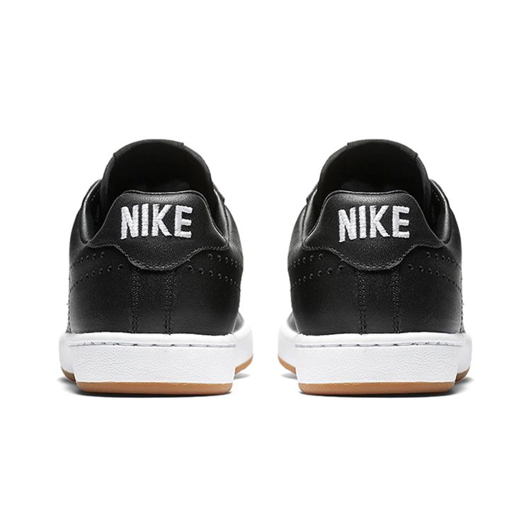 Nike Air Classic Ультракомфортная ткань Нескользящие Износостойкие Дышащие Кроссовки с низким верхом Женские кроссовки Черный 725111-002
