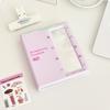 Cute Korean Ins 5.7*6.9inch Large Capacity Po Album for Idol Cards & Stickers Storage 20 Sheets Po Strips Holder School