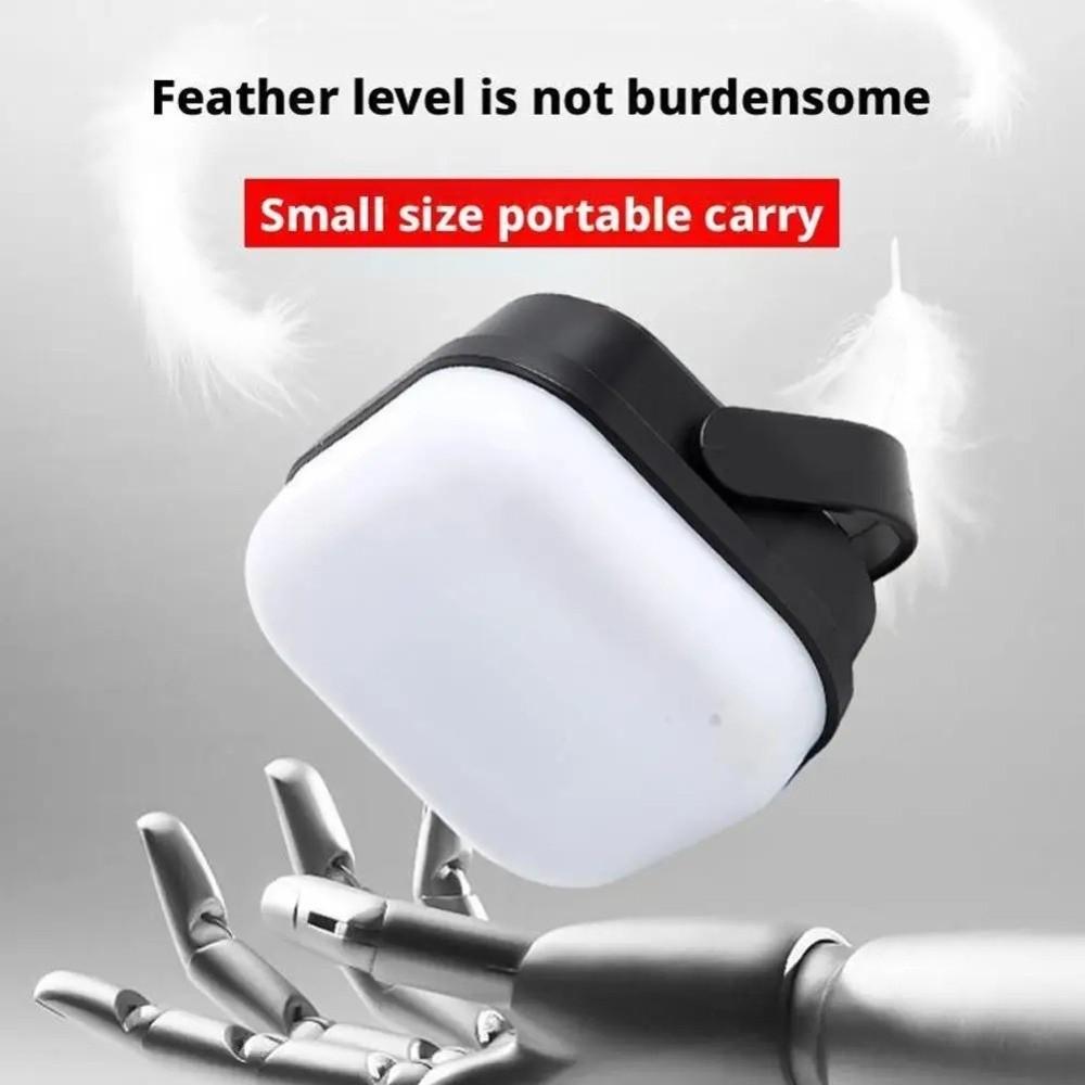 Portable Mini Camping Lantern Adjustable Brightness Waterproof Tent Lamp USB Rechargeable Three Settings Hanging Lamp Outdoor