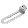 Arrow Rear Rest Aluminum Alloy Recurve Bow Magnetic Arrow Rest for Outdoor Archery Training Targeting Hunting Silver