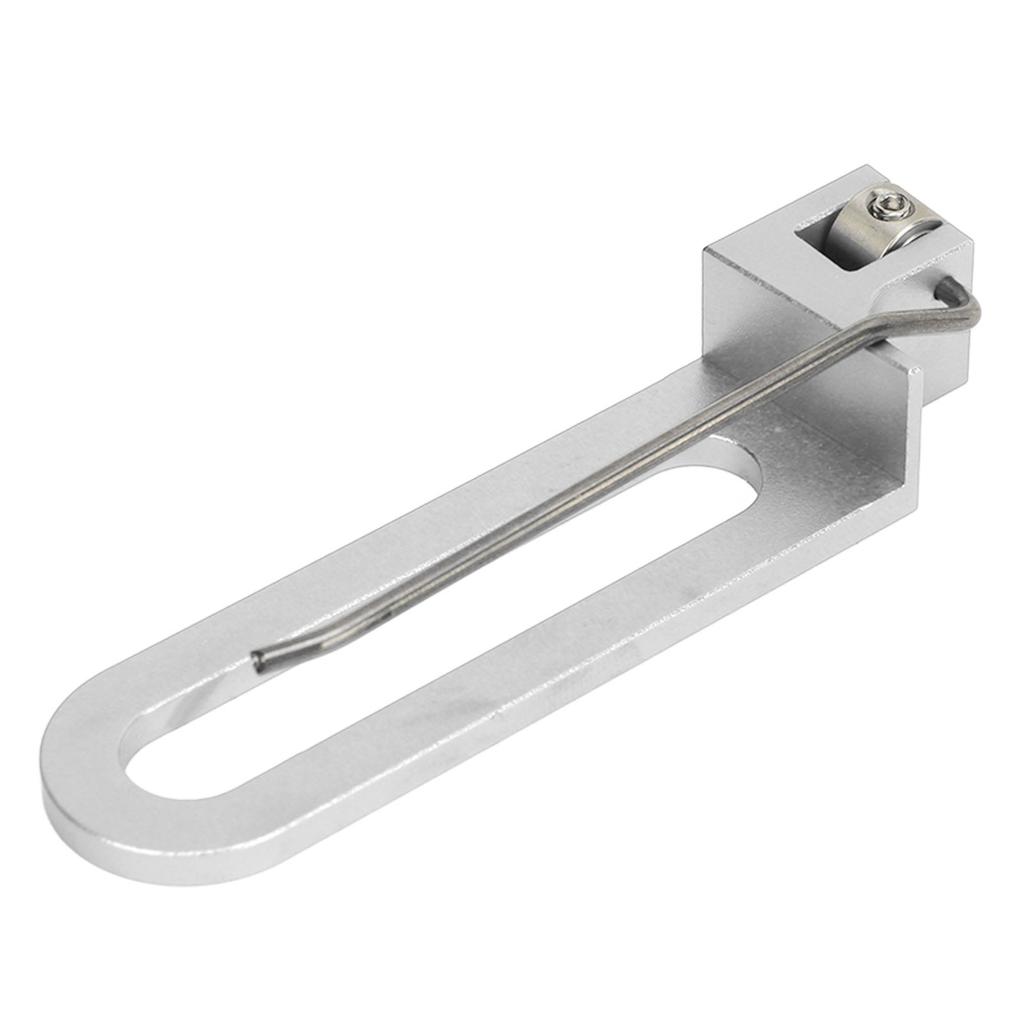 Arrow Rear Rest Aluminum Alloy Recurve Bow Magnetic Arrow Rest for Outdoor Archery Training Targeting Hunting Silver