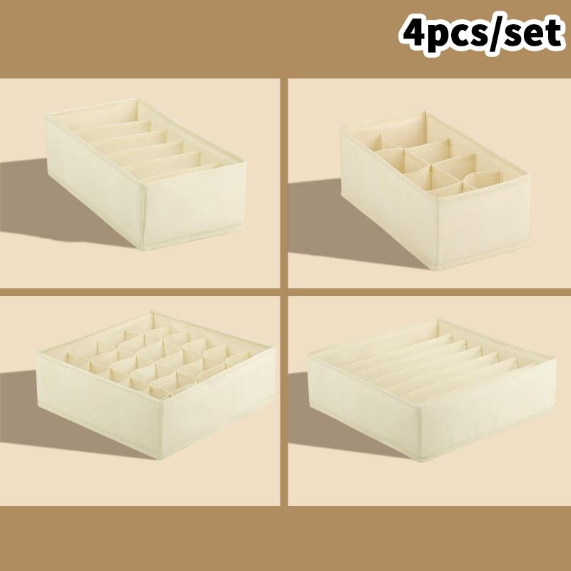 Ящик для хранения нижнего белья, носков, бюстгальтеров, органайзер для хранения одежды, сумка для нижнего белья, бытовая коробка для гардероба, органайзер для ящика шкафа