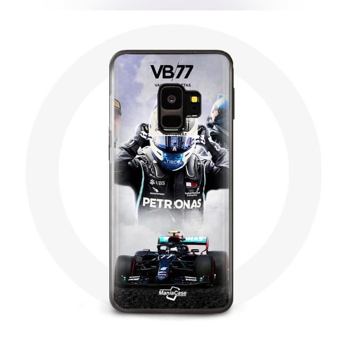 Case - Valtteri Bottas - Samsung Galaxy S9 - Black - Flexible - Sporty