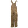Unused 80s Vintage Deadstock with Flasher Corduroy Overall W26 Beige Women Used