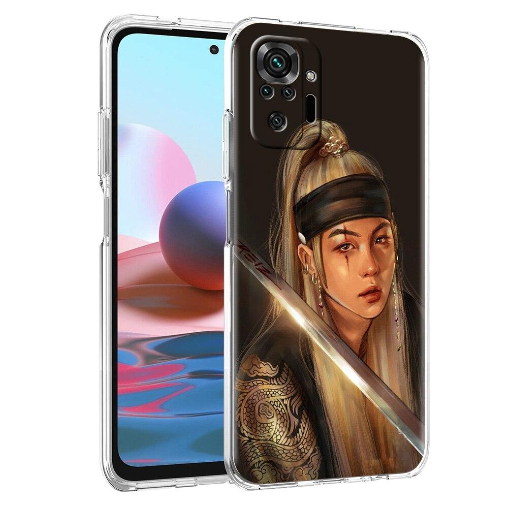Чехол для телефона Xiaomi Poco X3 NFC M3 F3 Redmi Note 9S 9 8 10 Pro 7 8T 9C 9A 8A K40, мягкий силиконовый прозрачный чехол Agust D suga