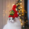 Christmas Cat Hat Pet Santa Supplies,Cosplay,Soft,Creative Holiday Decoration