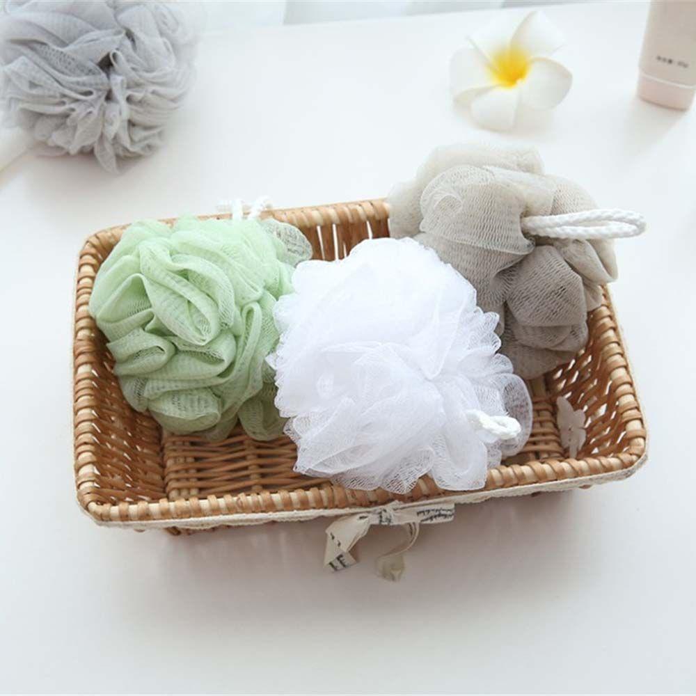 Equipment Back Scrubber Simple Design Wash Body Bath Flower Bath Ball Shower Brush Mesh Sponge