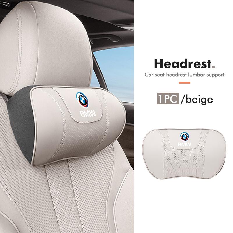 MZIZ2 Car Seat Headrest Lumbar Cushion Waist Protector Neck Pillow For BMW F40 F30 F34 F48 F39 G42 G05 G06 G07 G20 G30 G32 G22 G23