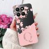 Clear For Honor 400Smart 5G LGN-NX1 Case For Honor 400 Smart Cover Luxury A-Z Letters Fashion Flowers Crown Soft Bumper Casing