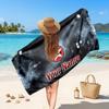 The Cure Customized Name Text Beach Towel, Soft Absorbent Towel Beach Pool Travel Personal Gift