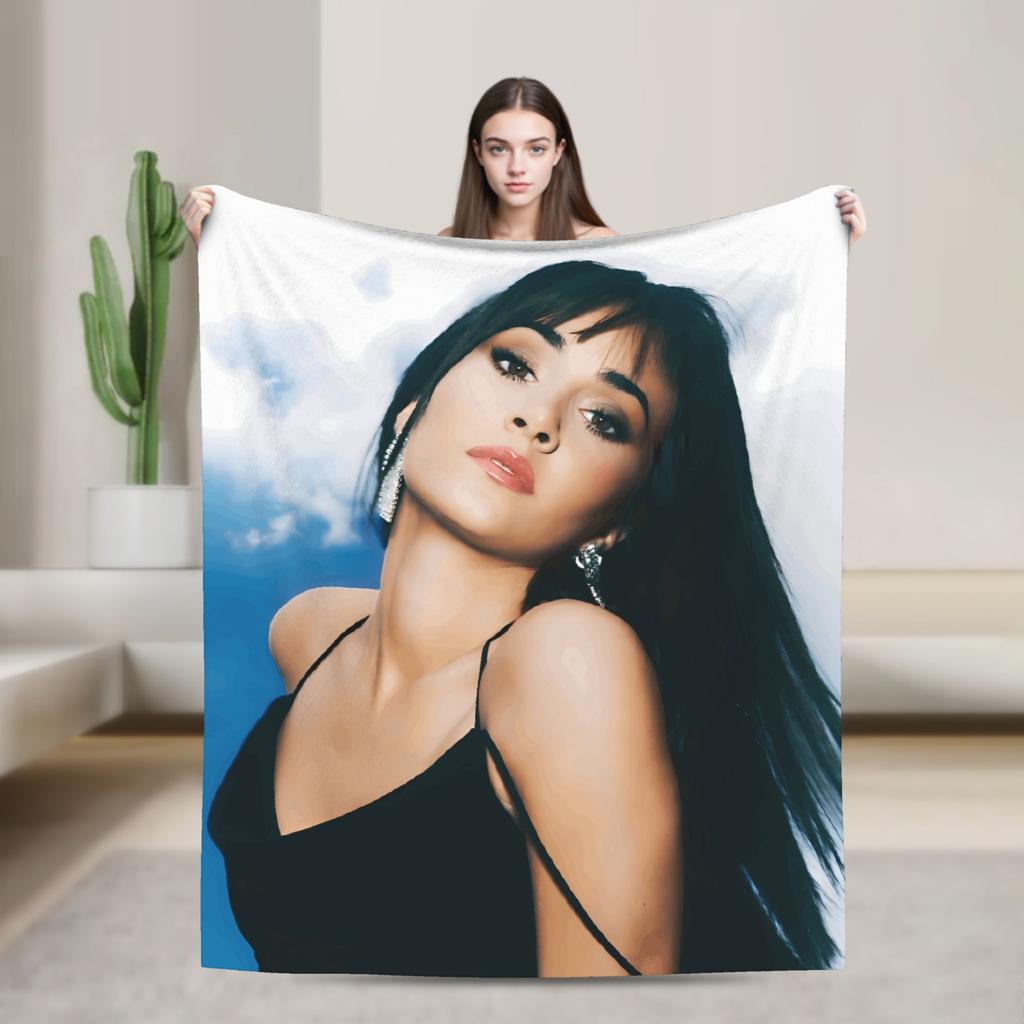 Singer Aitanaed Album Ocana Blanket Travel Office Flannel Bedding Throws For Home Decor Warm Soft ized Quality Bedspread