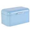 Rustics Metal Bread Container Convenient Flipping Lid Bread Bin Food Storage Organiser For Easy Access
