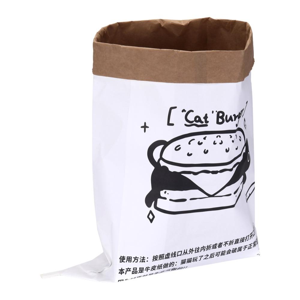 Hide-and-seek Kraft Paper Tunnel Decompression Cat and Dog Kraft Paper Bag Kraft Paper Cat Toy