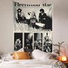 FFleetwood MMac Rock Band Printed Large Wall Tapestry Hanging Tarot Hippie Wall Rugs Dorm Art Home Decor